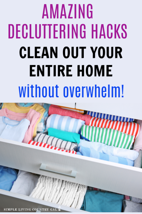 how to declutter your home without overwhelm