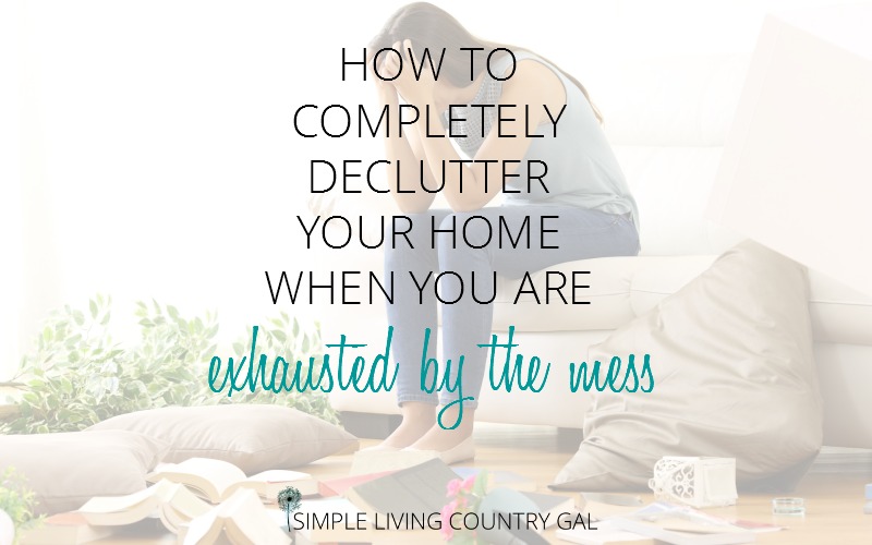 Declutter Your Home One Day At A Time