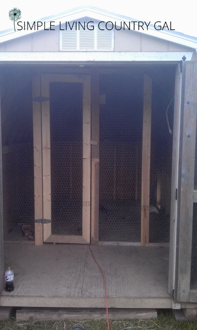 Converting A Shed Into A Chicken Coop Simple Living Country Gal