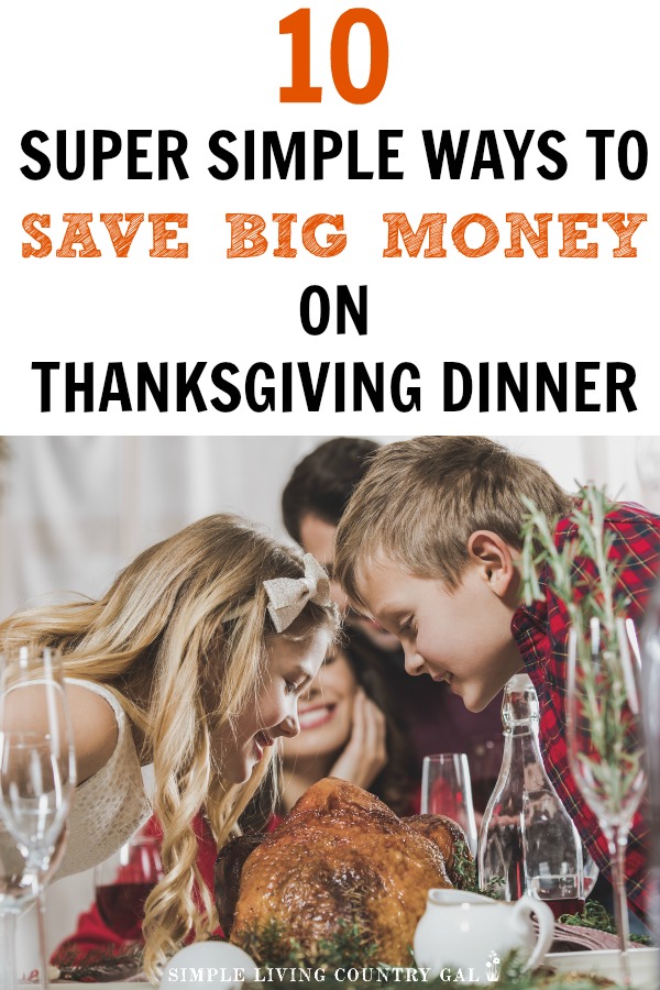 10 ways to save money on thanksgiving idnner