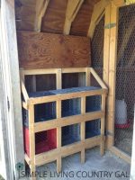 Building Milk Crate Chicken Nesting Boxes 