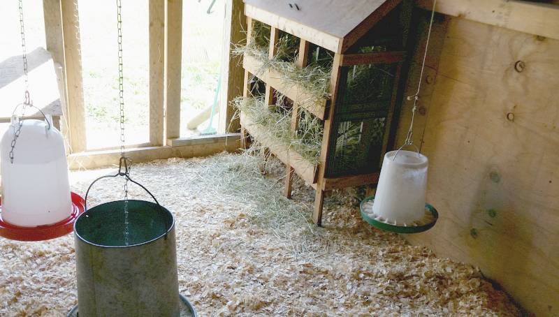 diy milk crate chicken nesting boxes