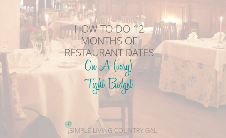 Out to Dinner Every Month Without Breaking Your Budget
