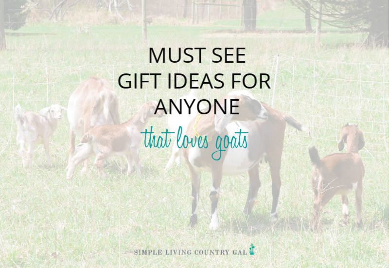 The Goat Lovers Gift Guide