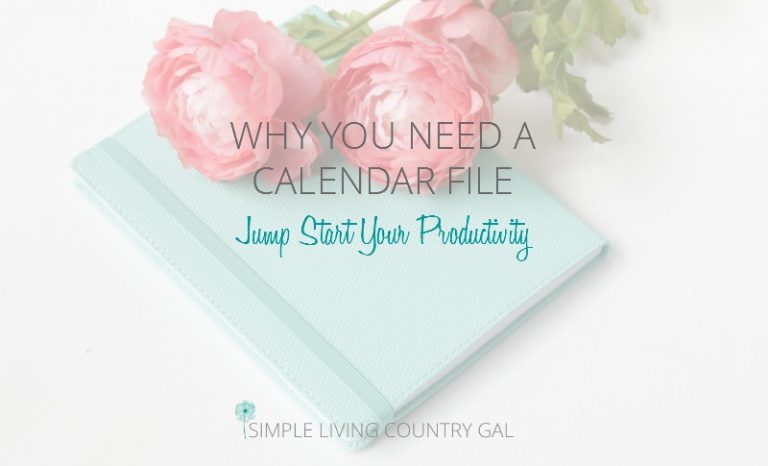 Why You Need A Calendar File