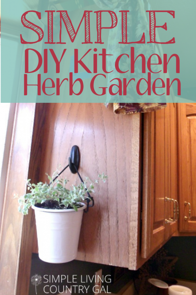 diy kitchen herb garden 