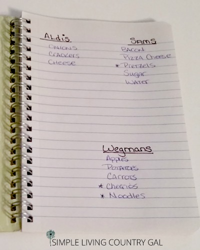 Follow these super simple tips to make an insanely effective shopping list. Save loads of time and money!