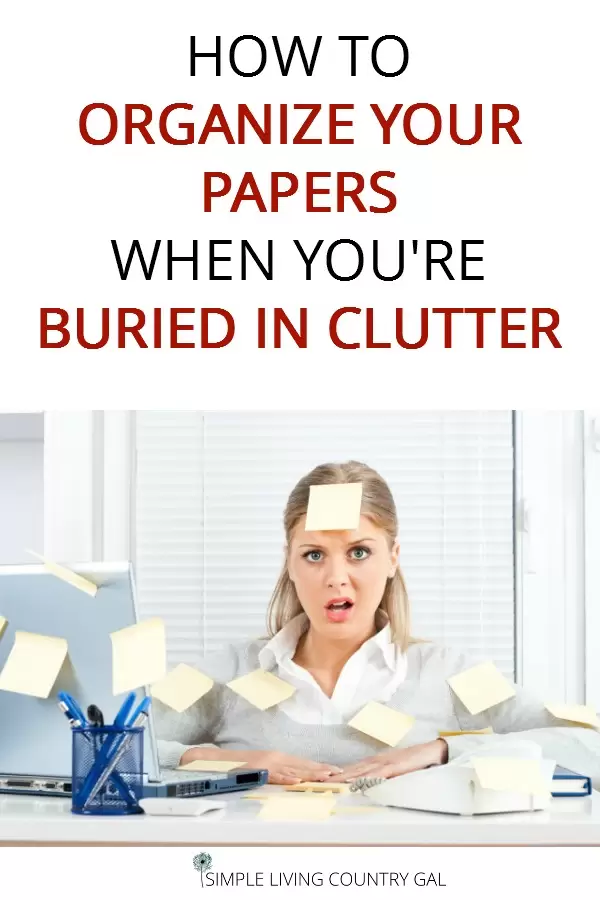 Paper clutter can quickly take over our homes, setting up systems to handle the paper will keep things organized and efficient and stop bills from being late. #paperclutter #organizepapers #papers