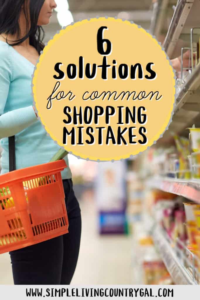 6 Mistakes To Avoid When Grocery Shopping