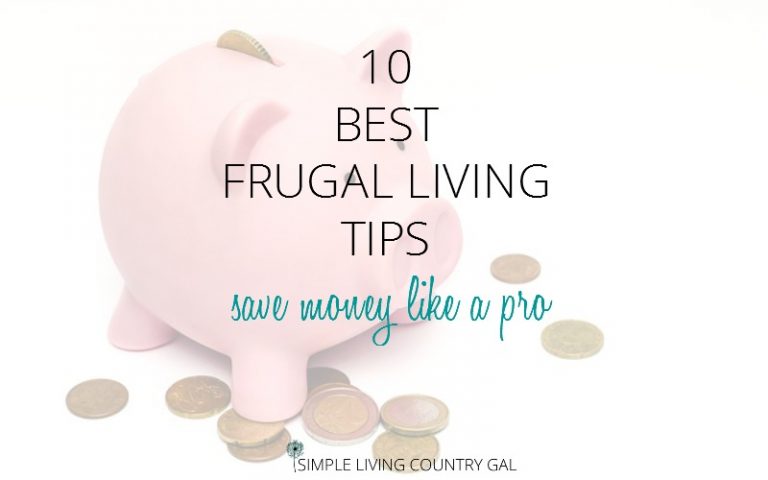 10 Best Frugal Living Tips to Save Money Like A Pro.