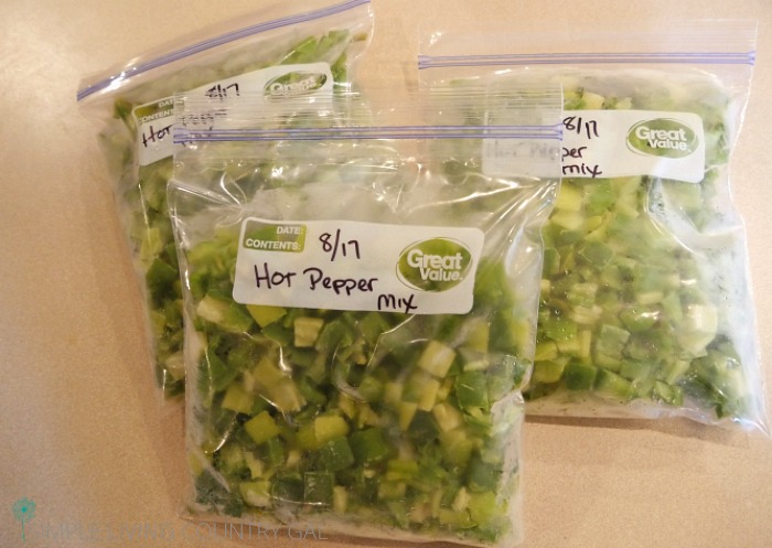 How to Freeze Green Peppers