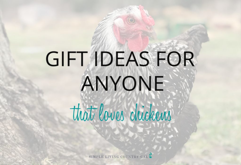 How about some fun, quirky, and handcrafted gift ideas for chicken lovers in your life? Give them something they will love and show them how much you care! #chickengifts #chickens #raisingchickens