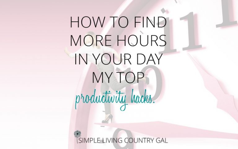 How To Find More Hours In Your Day. My Top Productivity Hacks.
