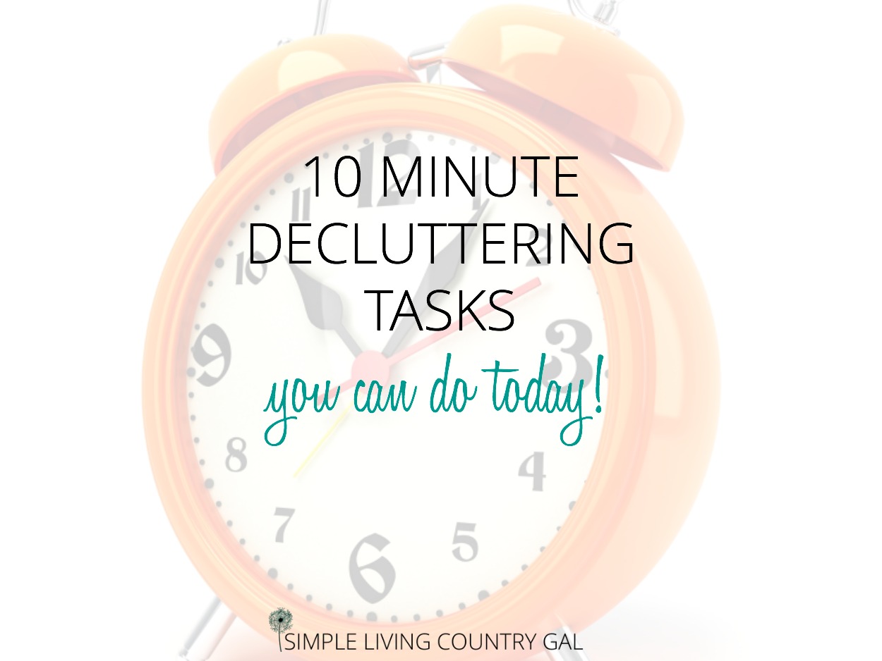 Quick Decluttering Hacks - Declutter in Minutes