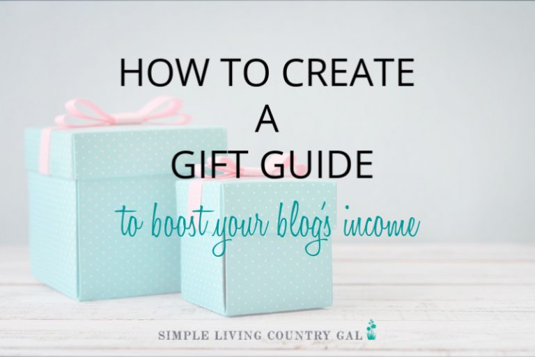 How To Create A Gift Guide To Boost Your Blog’s Income