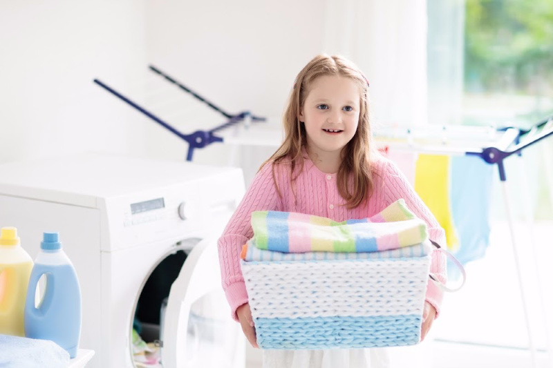 Cleaning hacks everyone should know. Children and chores to help with cleaning the house