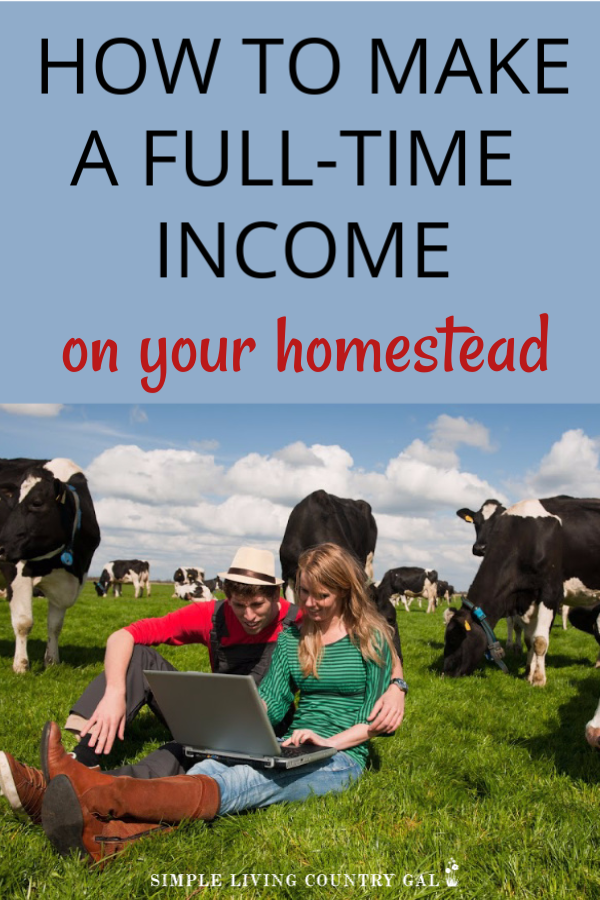 Do you love to garden and raise animals and desperately want to learn how to do this from home and make money too? Then this list might just help. My top 5 ways that I make money on my homestead and how I make a full-time income doing what I love. Yes, I make bank raising goats and chickens and now you can too! #makemoneyhomesteading #makemoney #slcg