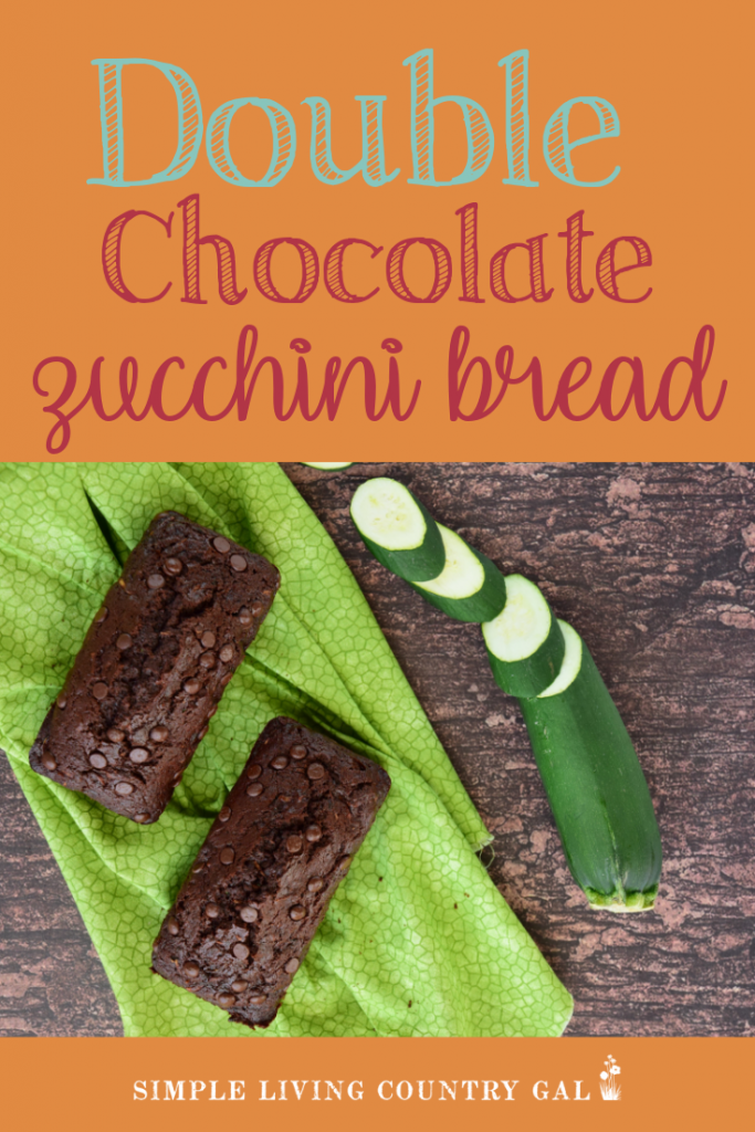Too many zucchinis in your garden? Make this delicious double-chocolate zucchini bread. 