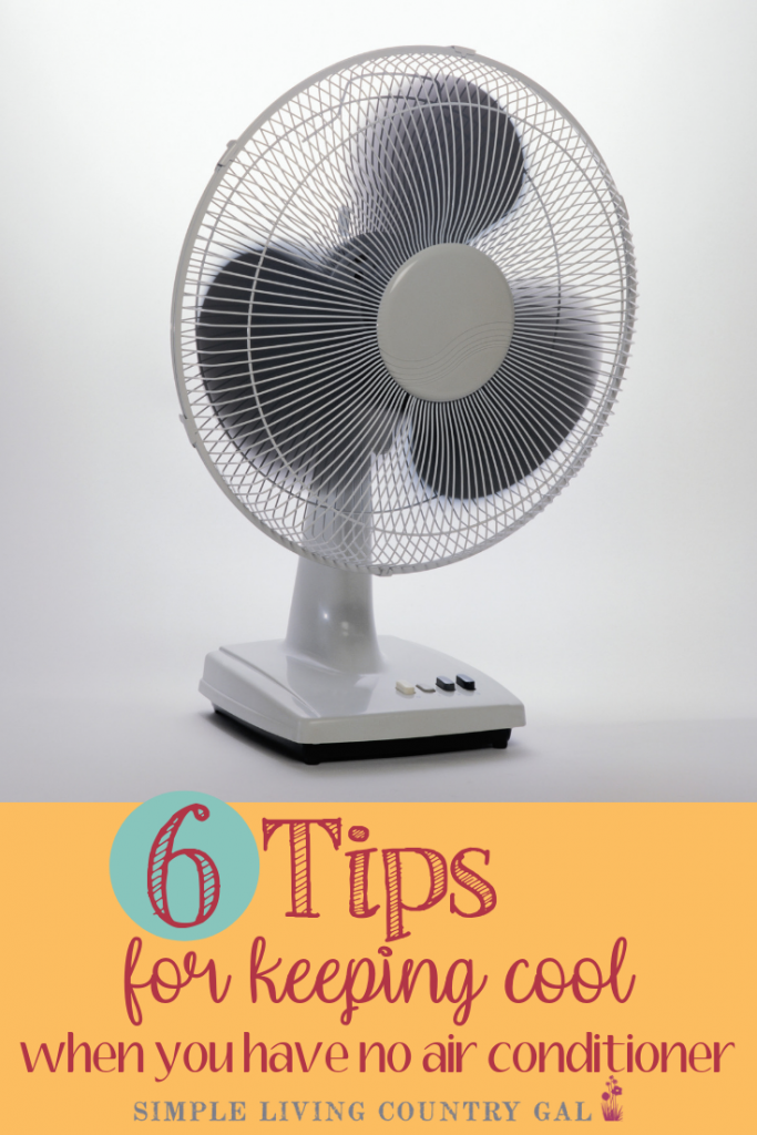Keep Cool Without Air Conditioning - Money Saving Tips pin