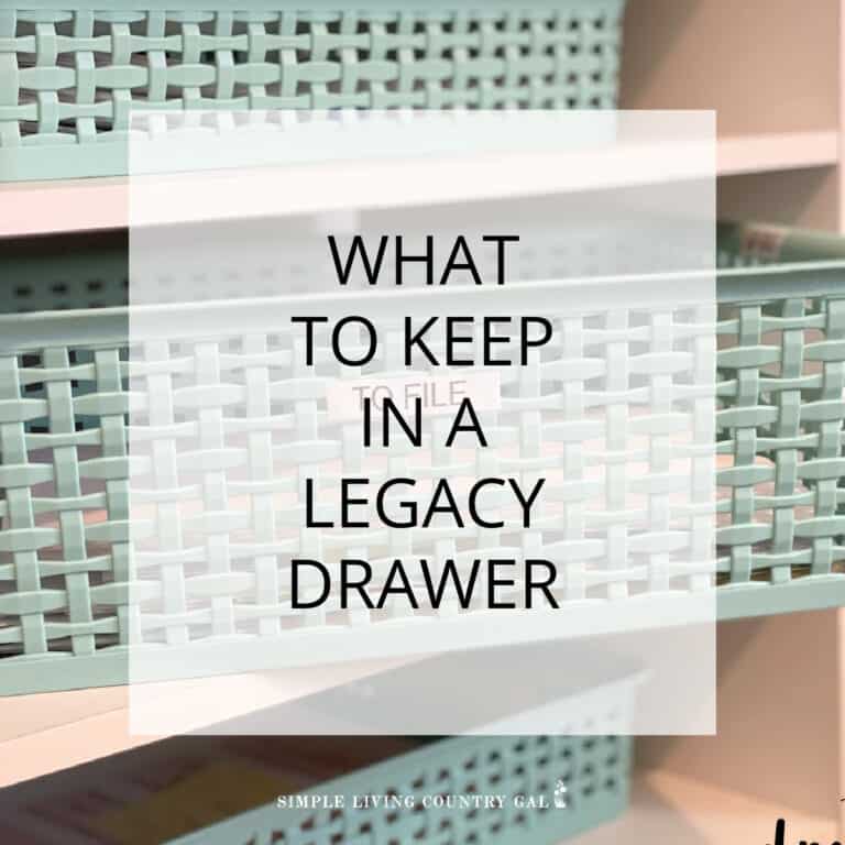 What Is A Legacy Drawer And Why Do You Need One