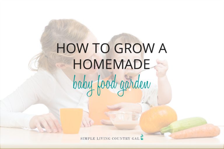 How to Grow a Baby Food Garden