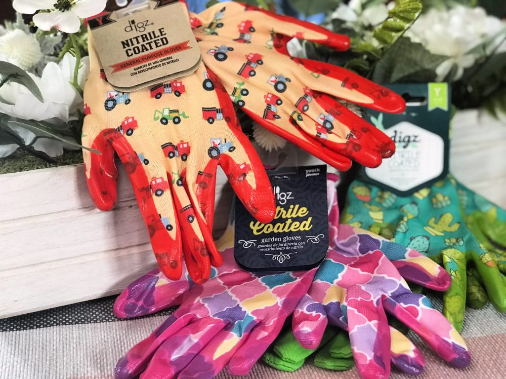 Digz garden gloves are perfect for your preschool gardener. 