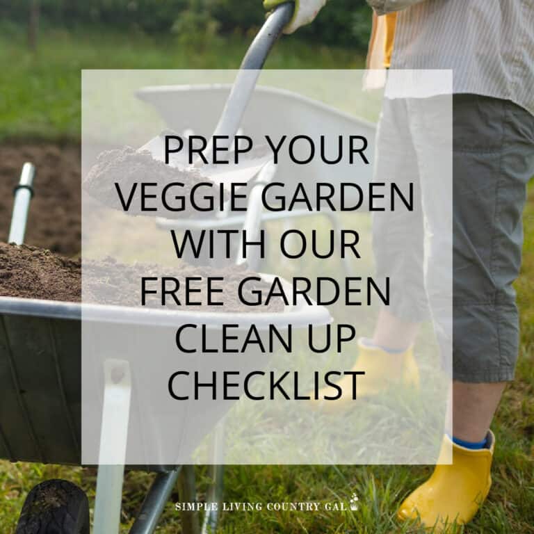 easier Spring Prep with our Garden Clean Up Checklist