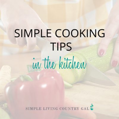 simple cooking tips for the kitchen