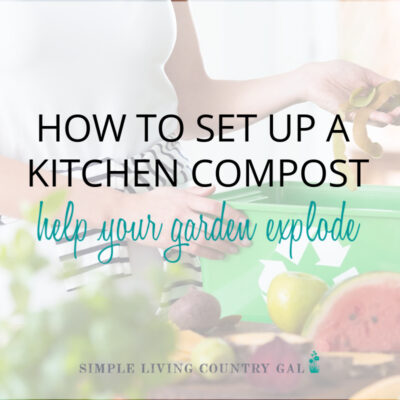 How to compost indoors the easy way