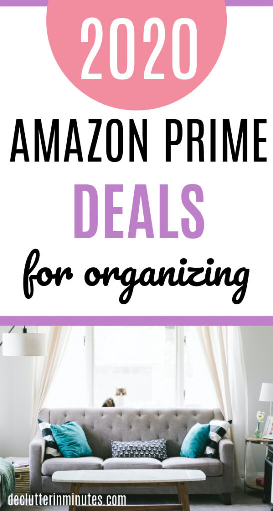 2020 amazon prime day deals for organizing your home