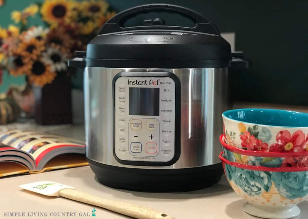 instant pot in a simple kitchen