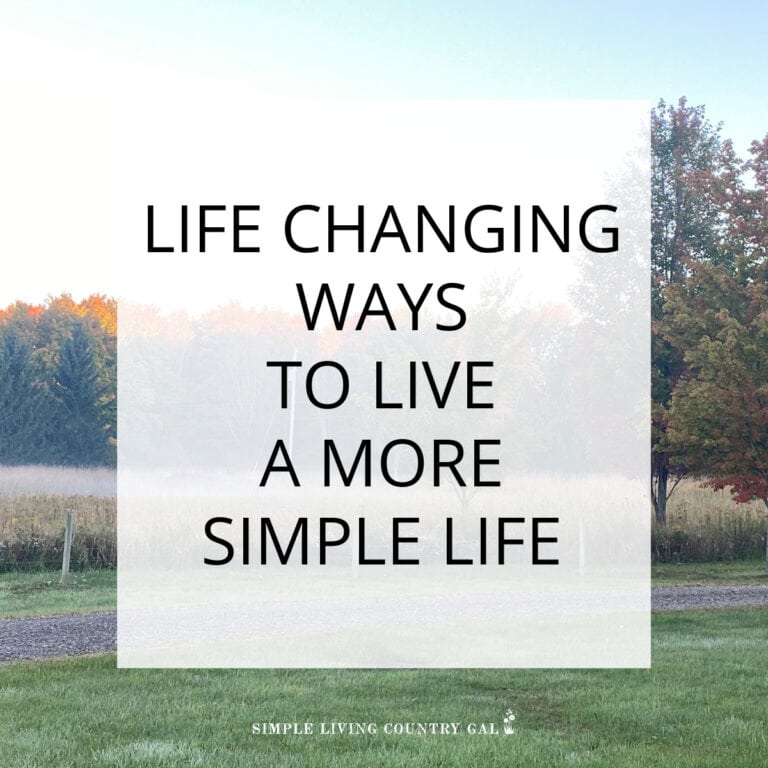 Living a Simple Life – How to Be Happy Every Single Day