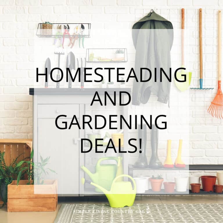 Homesteading & Gardening Deals