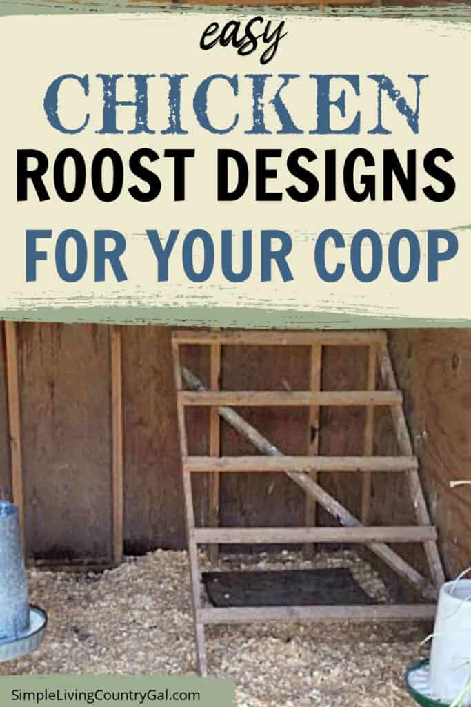 Chicken roost designs