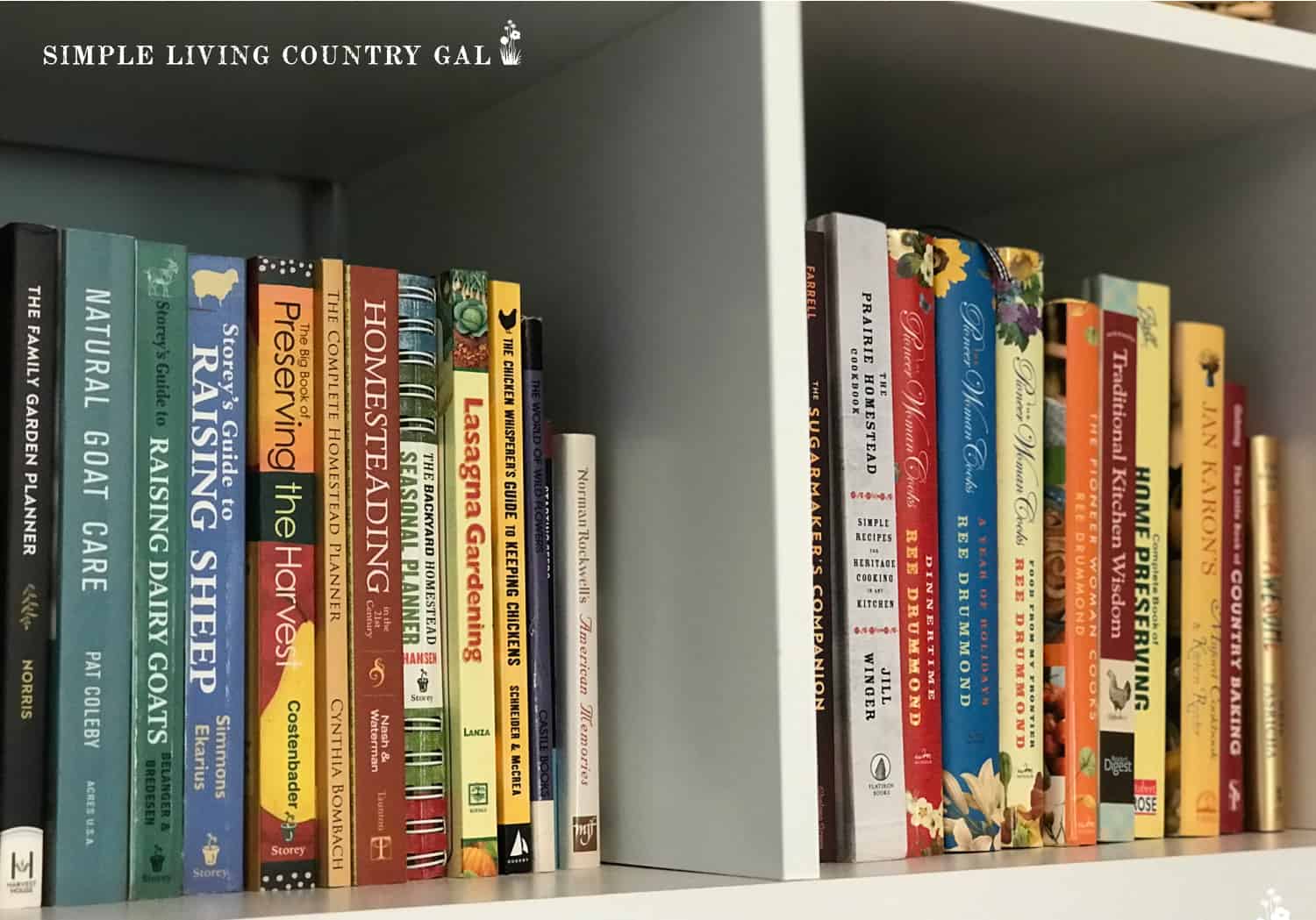 Best selfsufficiency books Simple Living Country Gal