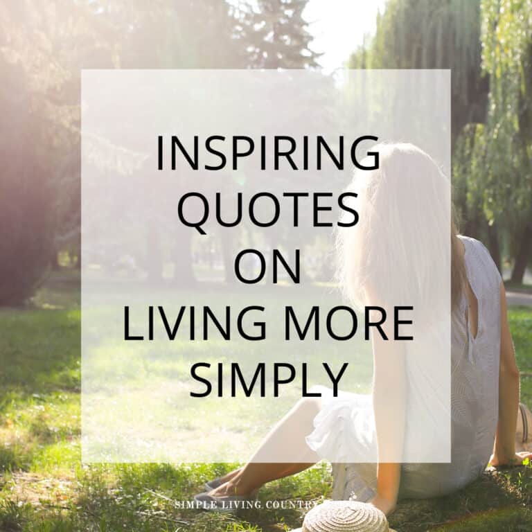 simple living quotes