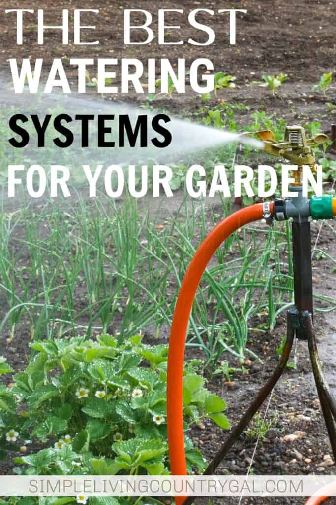 Best Watering Systems for a Garden