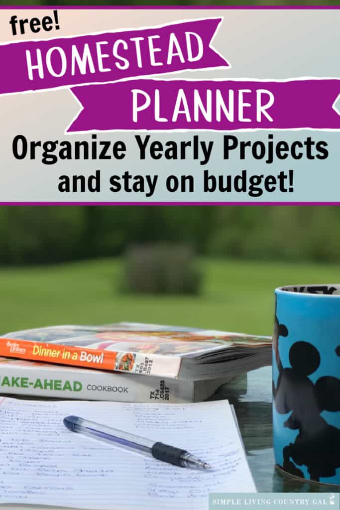 Homestead planner pack