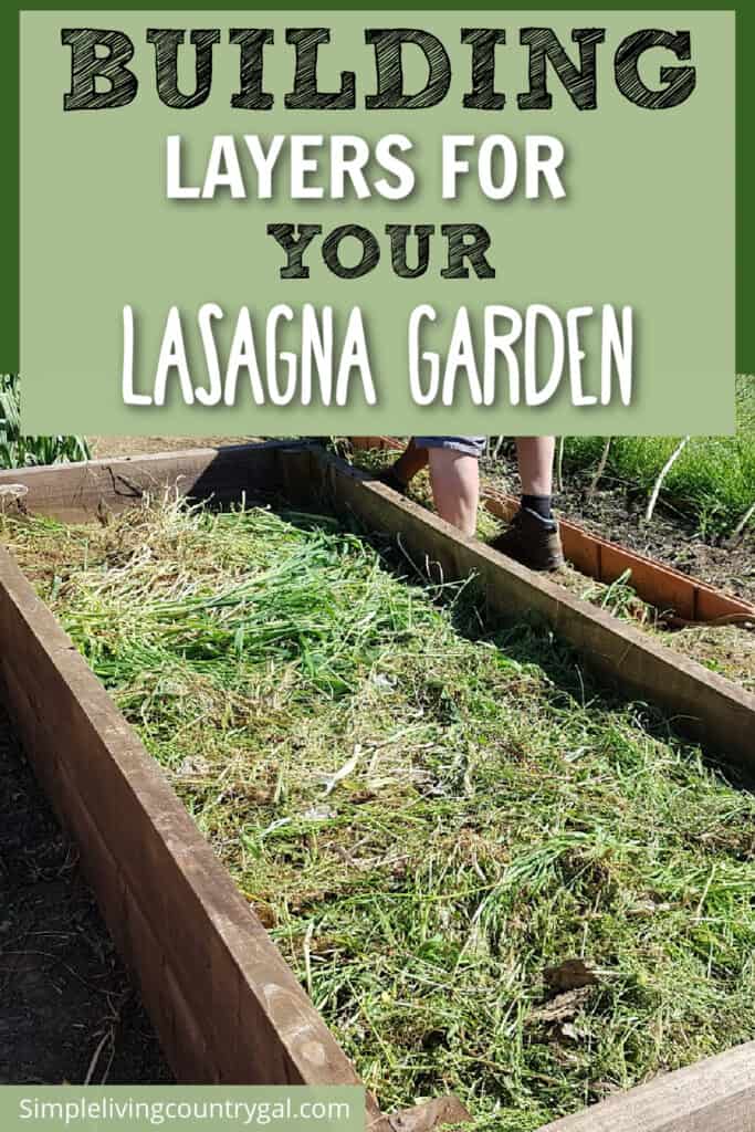 Lasagna Gardening Layers | Simple Living Country Gal