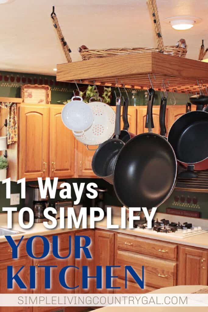 simplify your kitchen