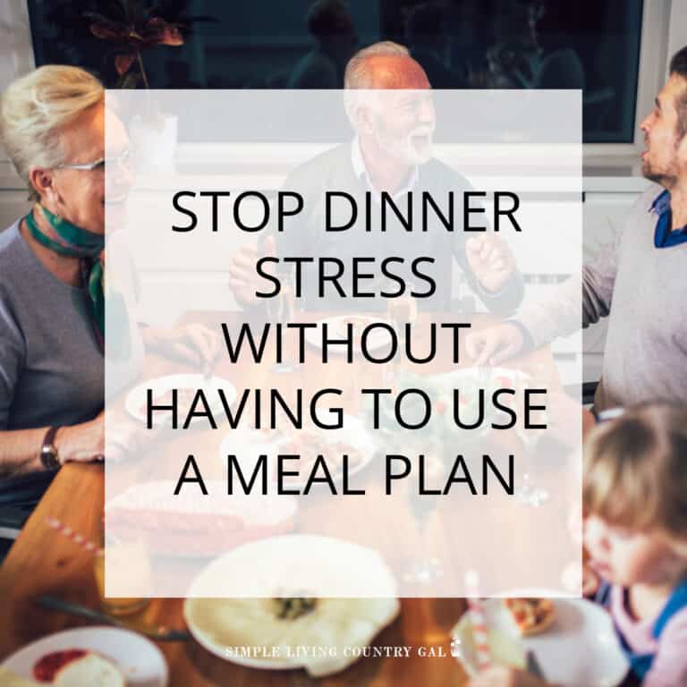 Make Dinnertime Easier Without A Meal Plan