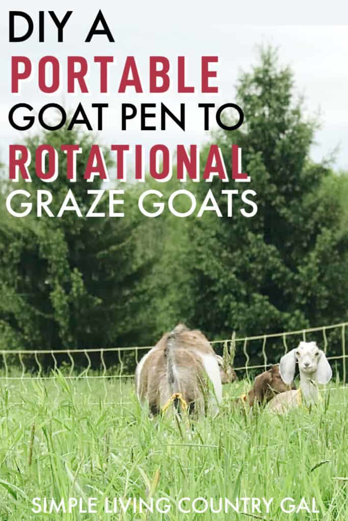 portable grazing pen
