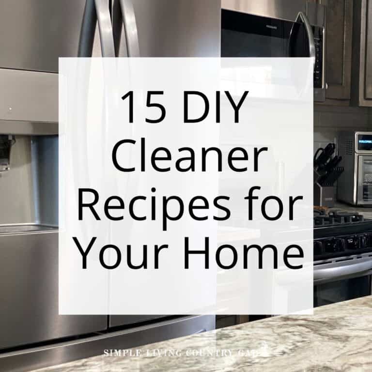 15 DIY Cleaner Recipes for Your Home