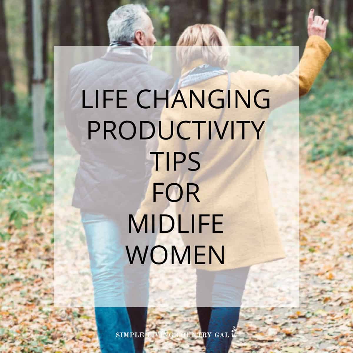 midlife productivity tips