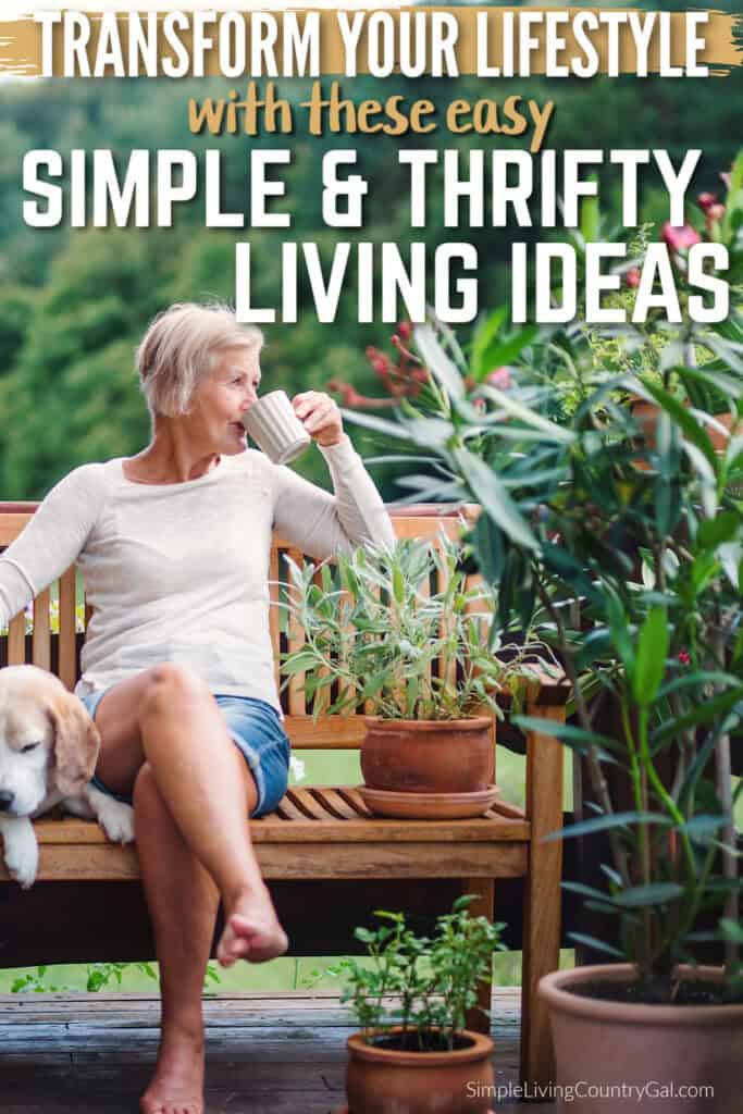 30 ways for simple thrifty living