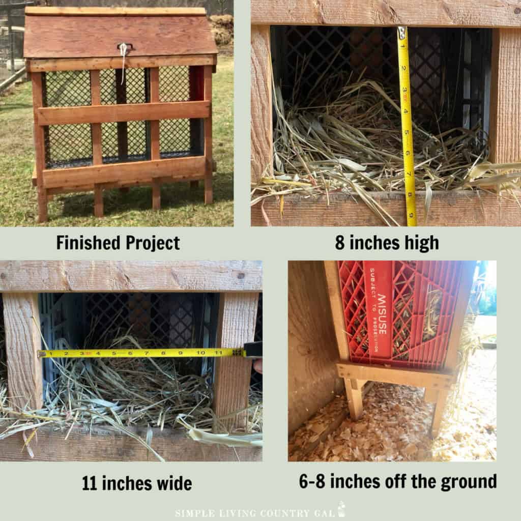 a graphic of nesting boxes with measurements for each side