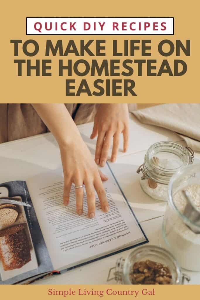 diy recipes for the homestead