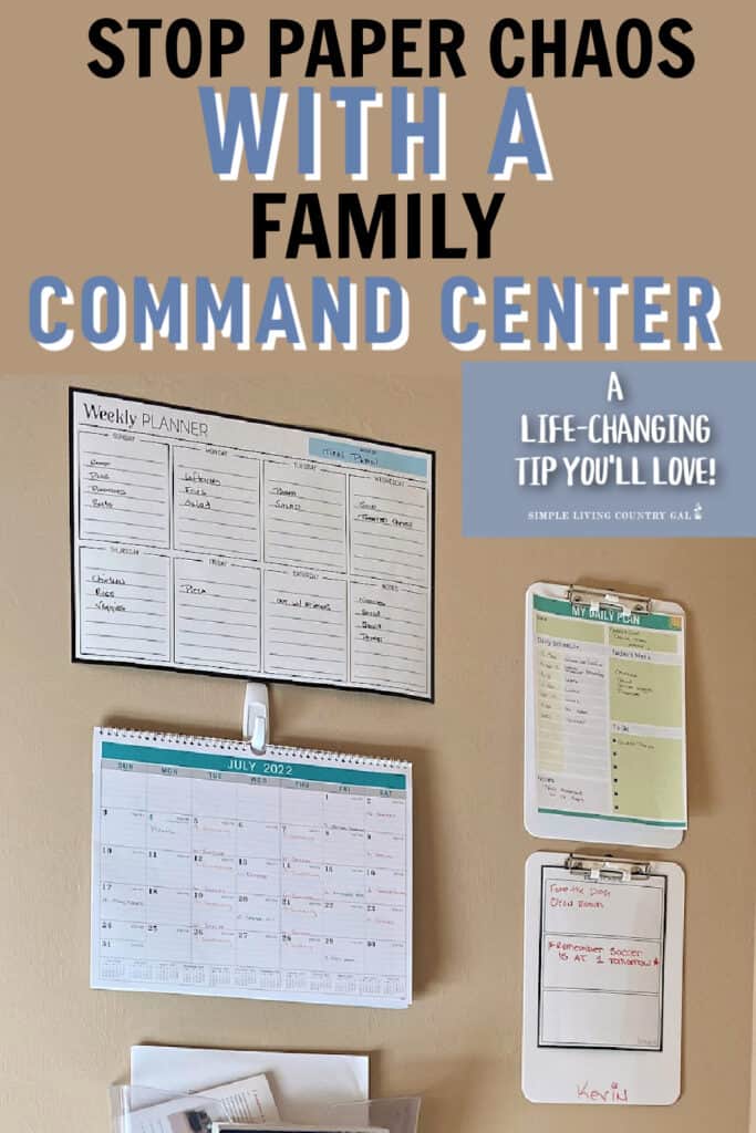 family command center