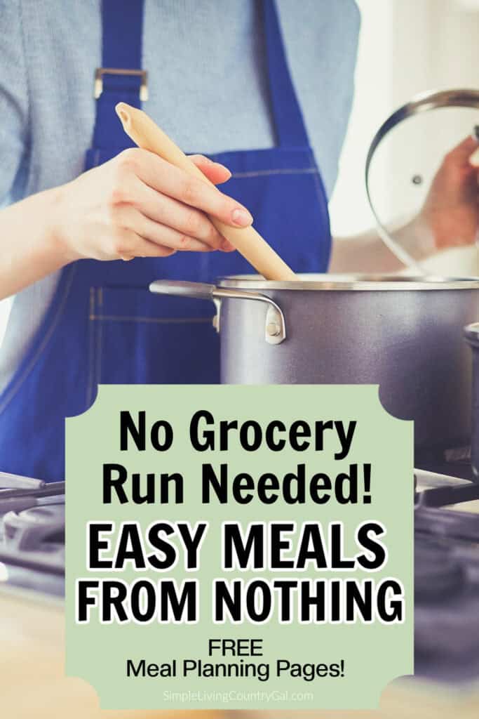 How to Make a Meal Out of Nothing