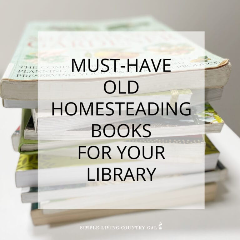OLD HOMESTEADING BOOKS